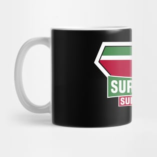 Suriname Super Flag Supporter Mug